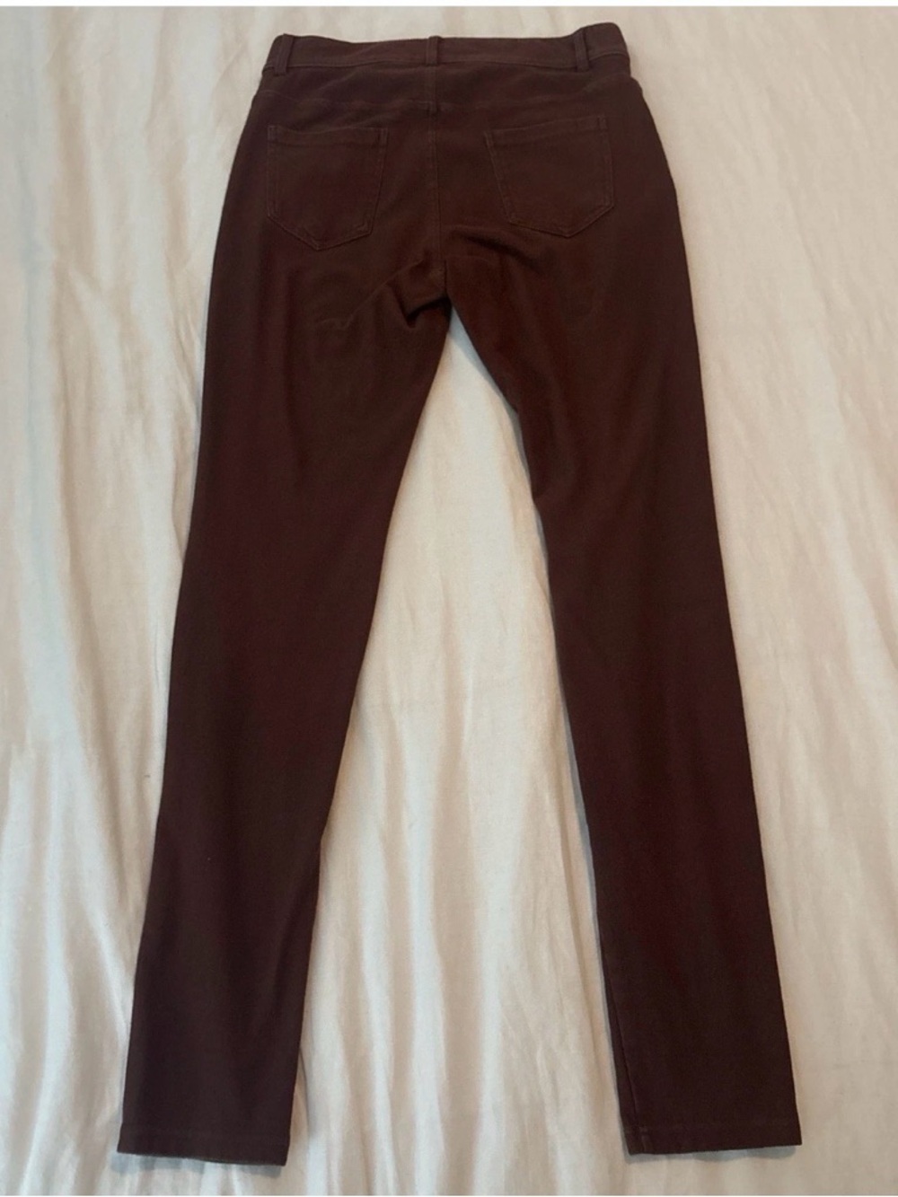 Women's Brown Slim Straight Jeans